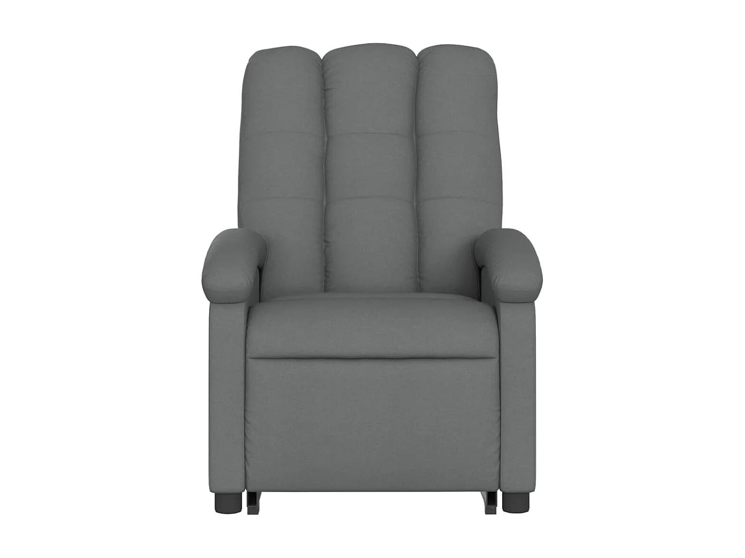 Fauteuil inclinable Gris foncé Tissu