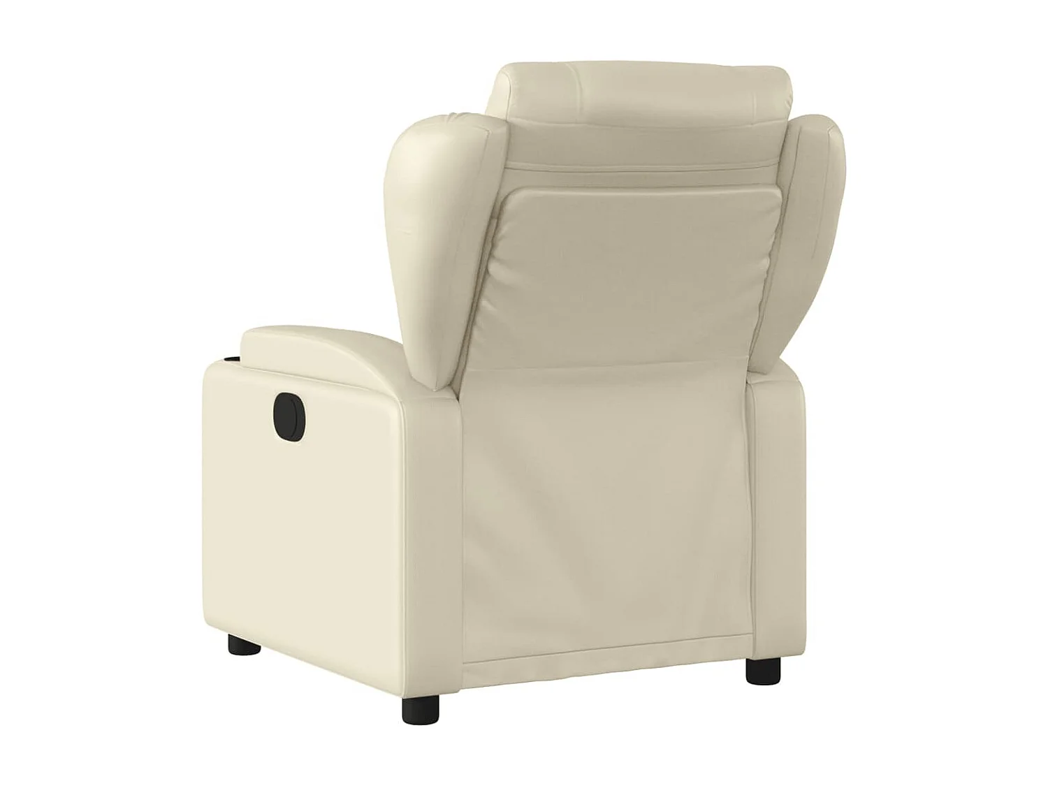 Fauteuil inclinable Crème Similicuir
