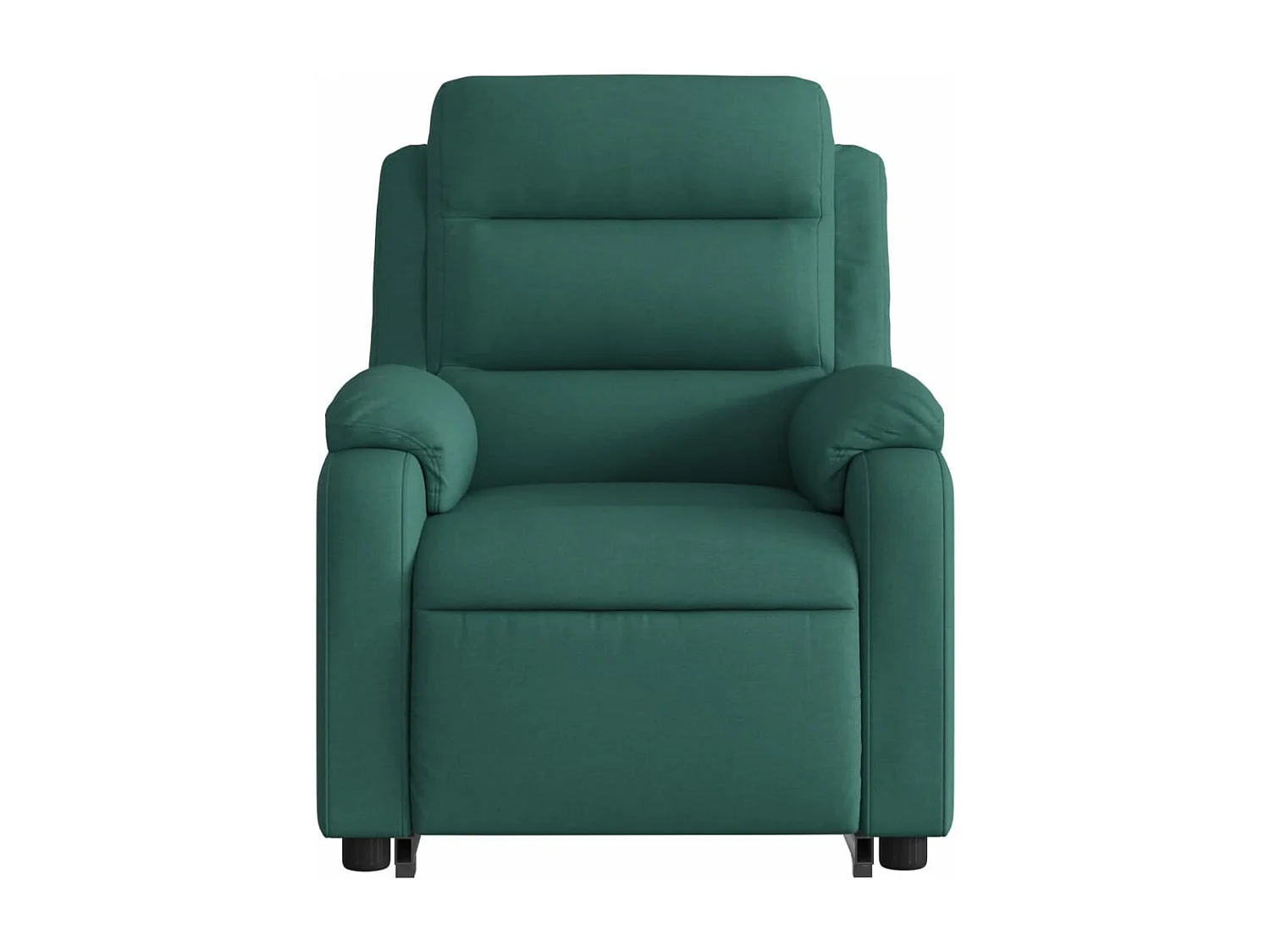 Fauteuil inclinable électrique vert foncé tissu