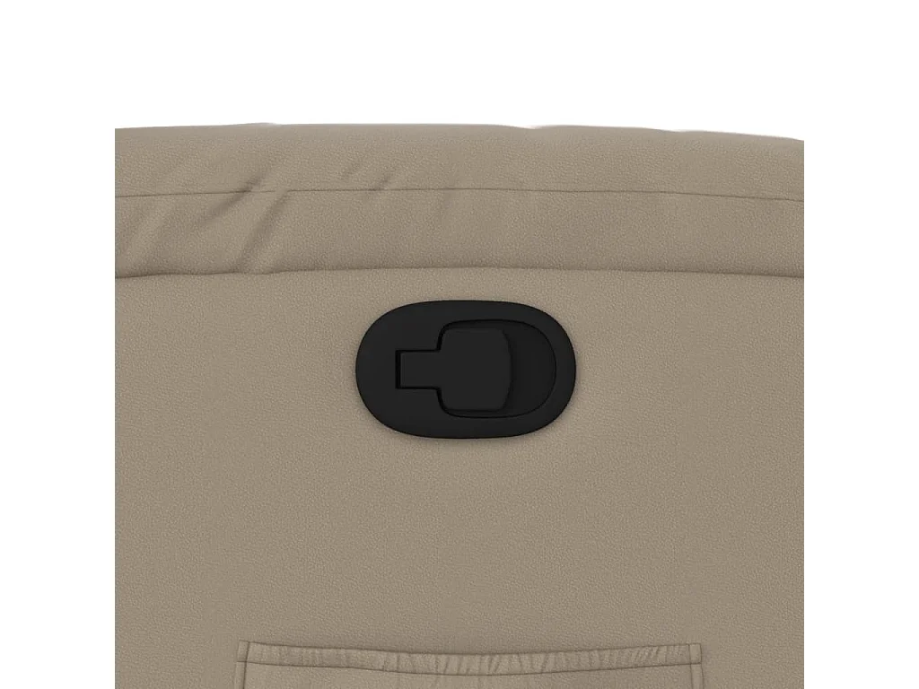 Fauteuil inclinable Cappuccino Similicuir