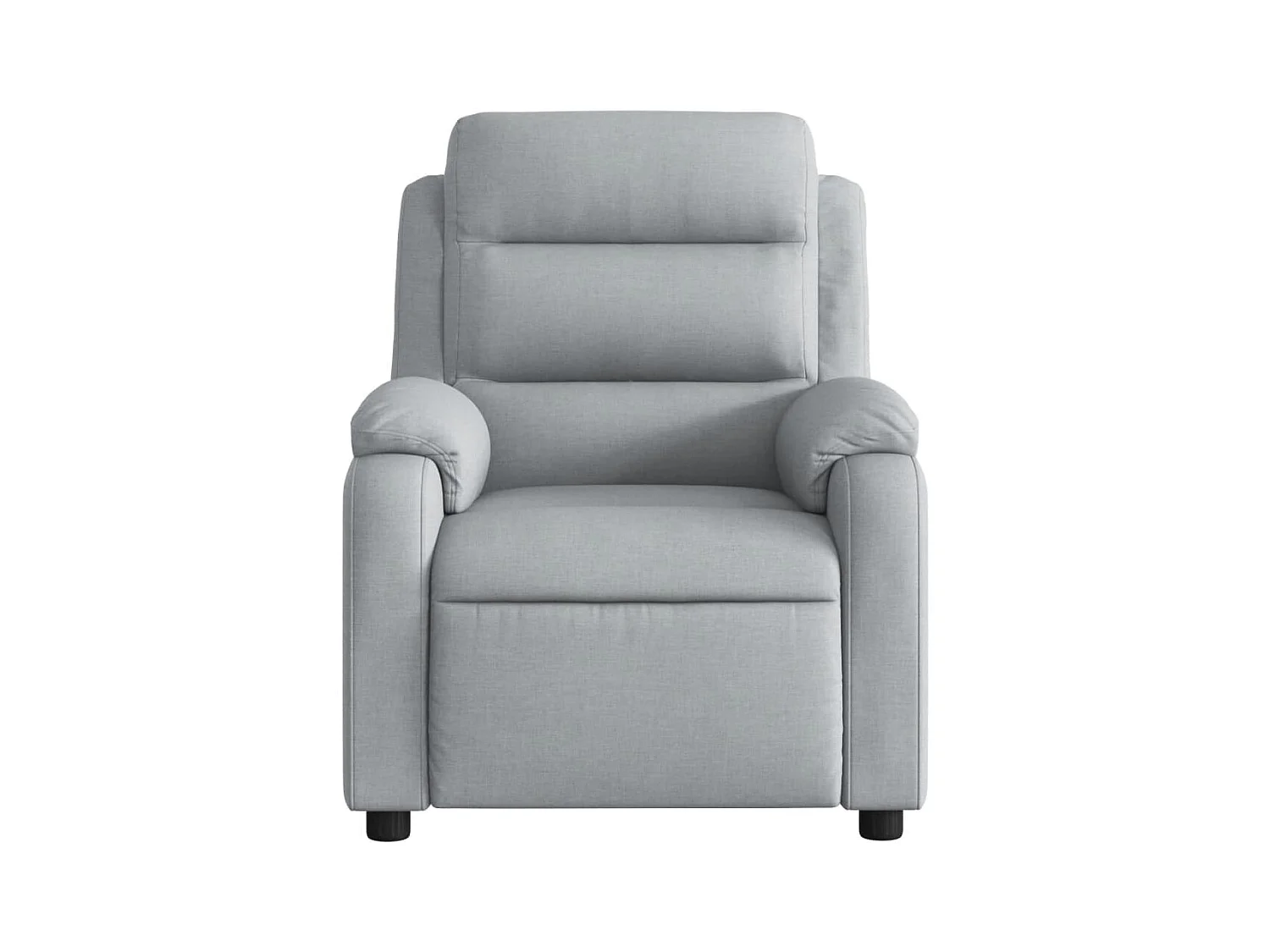 Fauteuil inclinable Gris clair Tissu