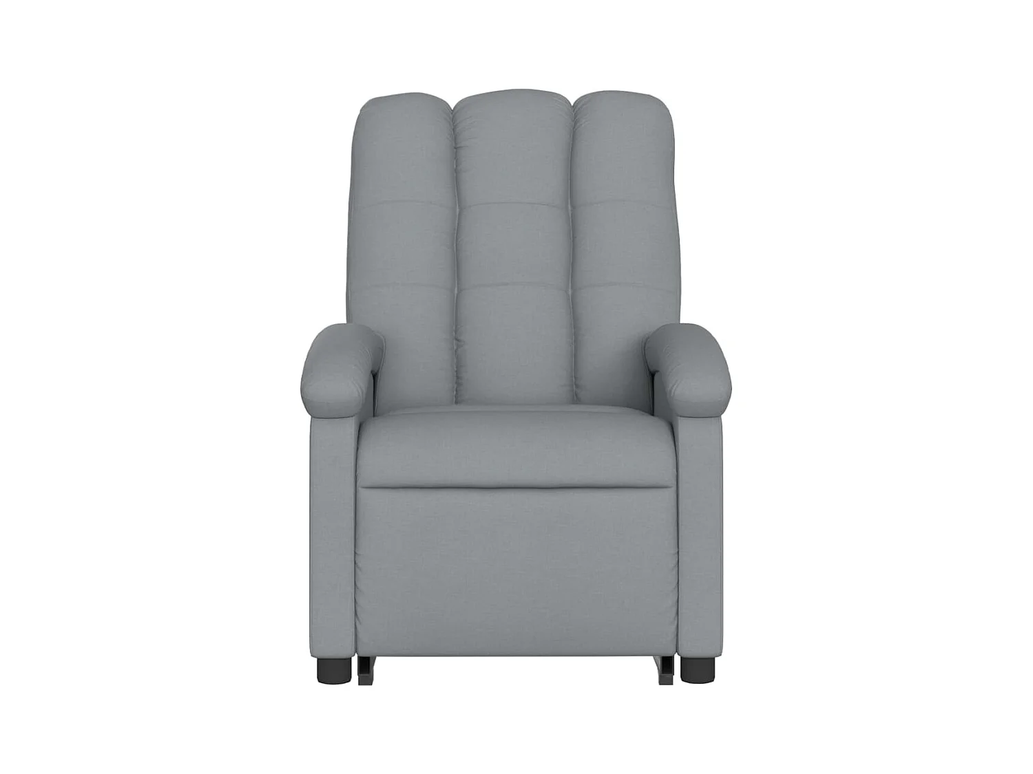 Fauteuil inclinable Gris clair Tissu