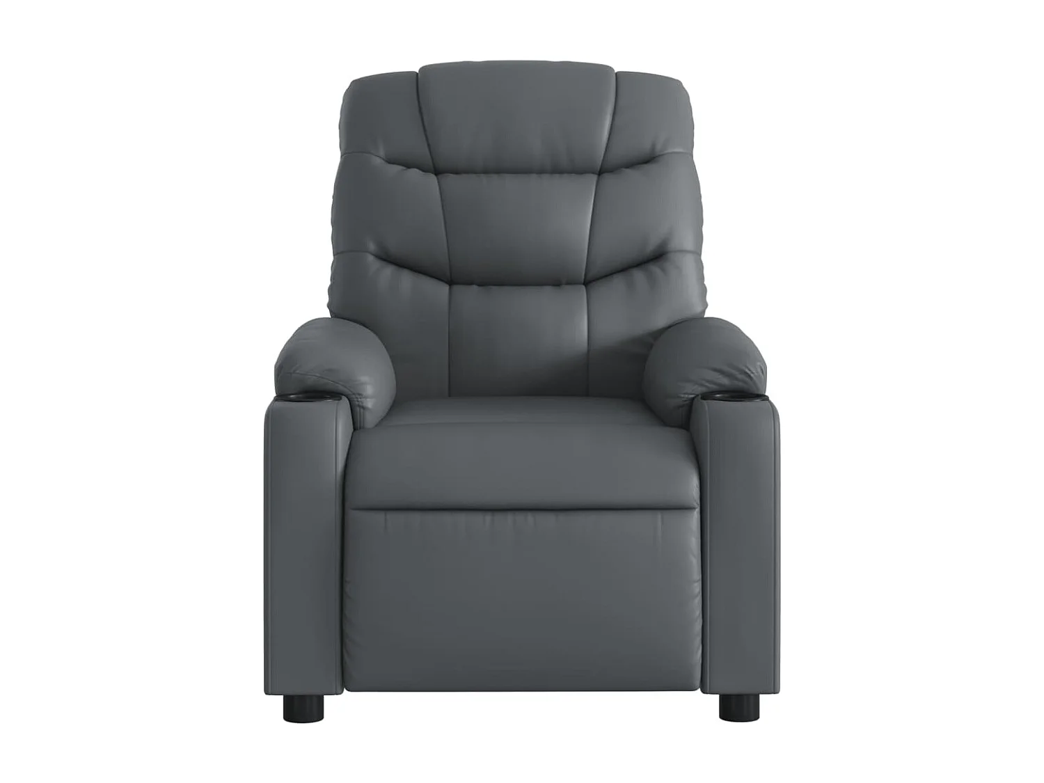 Fauteuil inclinable Gris Similicuir