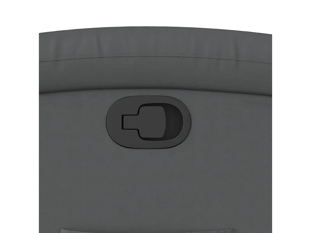 Fauteuil inclinable Gris Similicuir