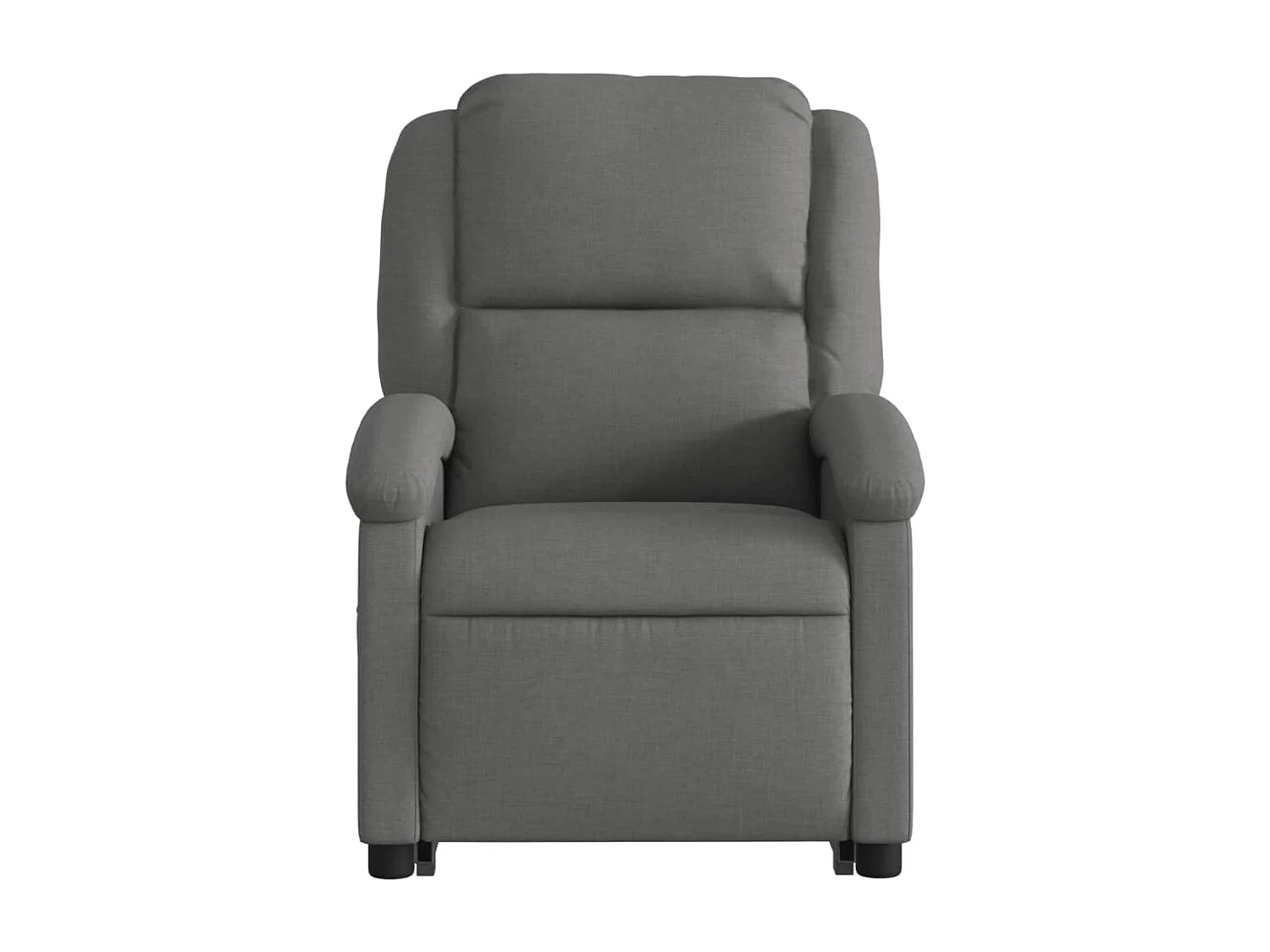 Fauteuil inclinable Gris foncé Tissu