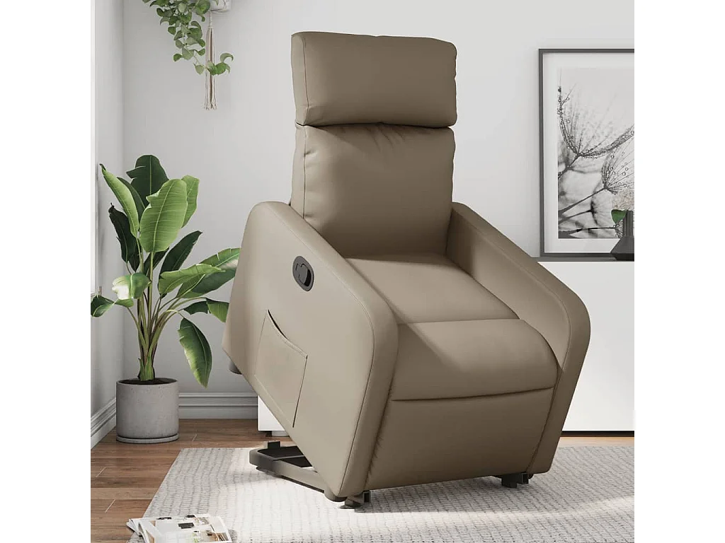 Fauteuil inclinable Cappuccino Similicuir