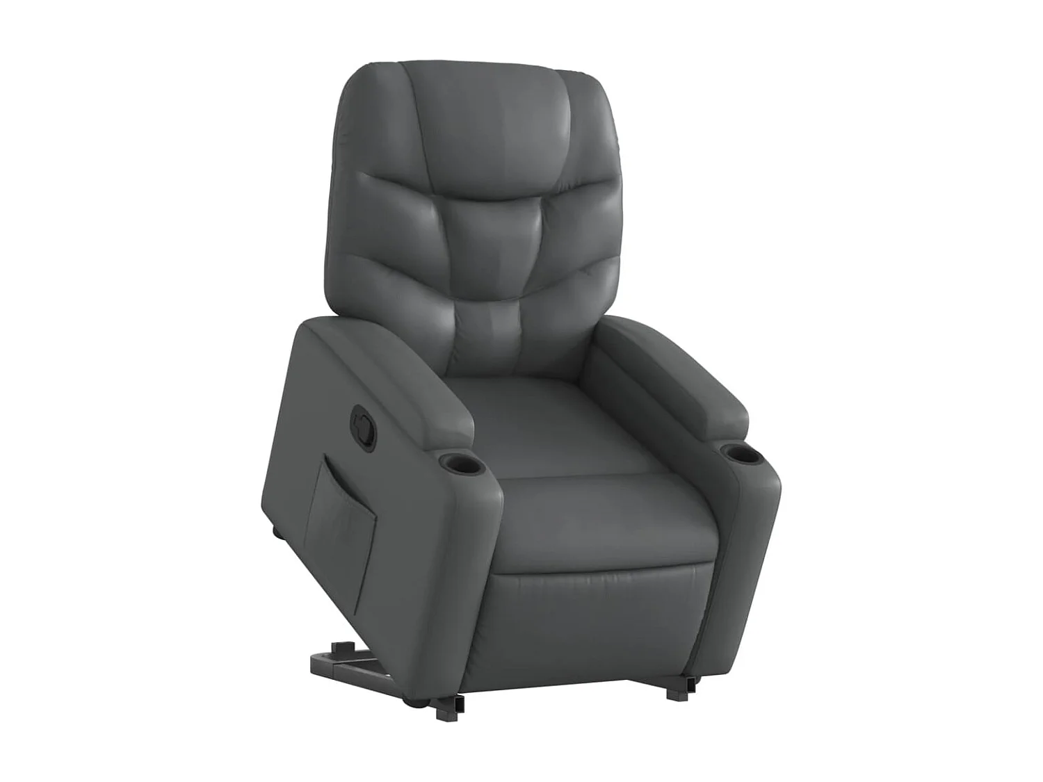 Fauteuil inclinable Gris Similicuir