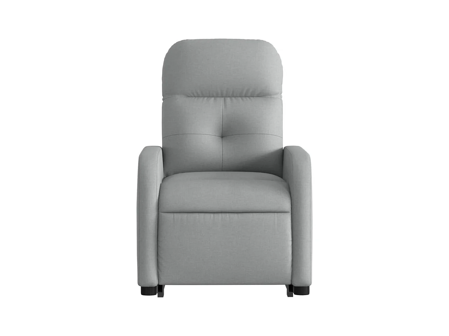 Fauteuil inclinable Gris clair Tissu