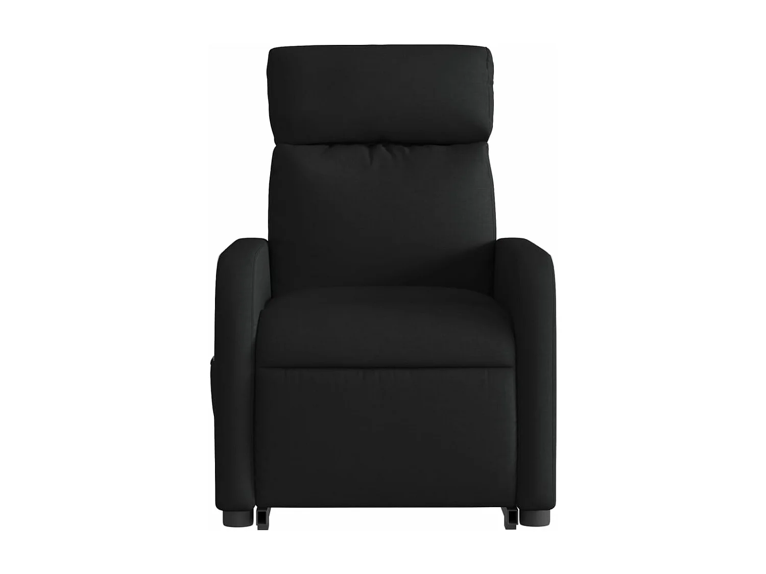 Fauteuil inclinable électrique noir tissu