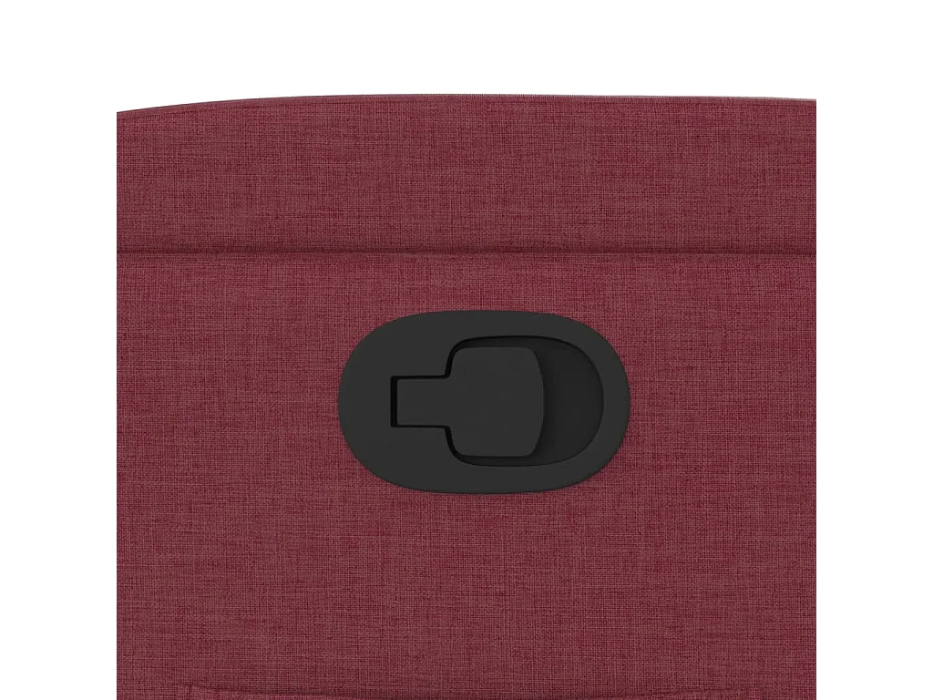 Fauteuil inclinable Rouge bordeaux Tissu