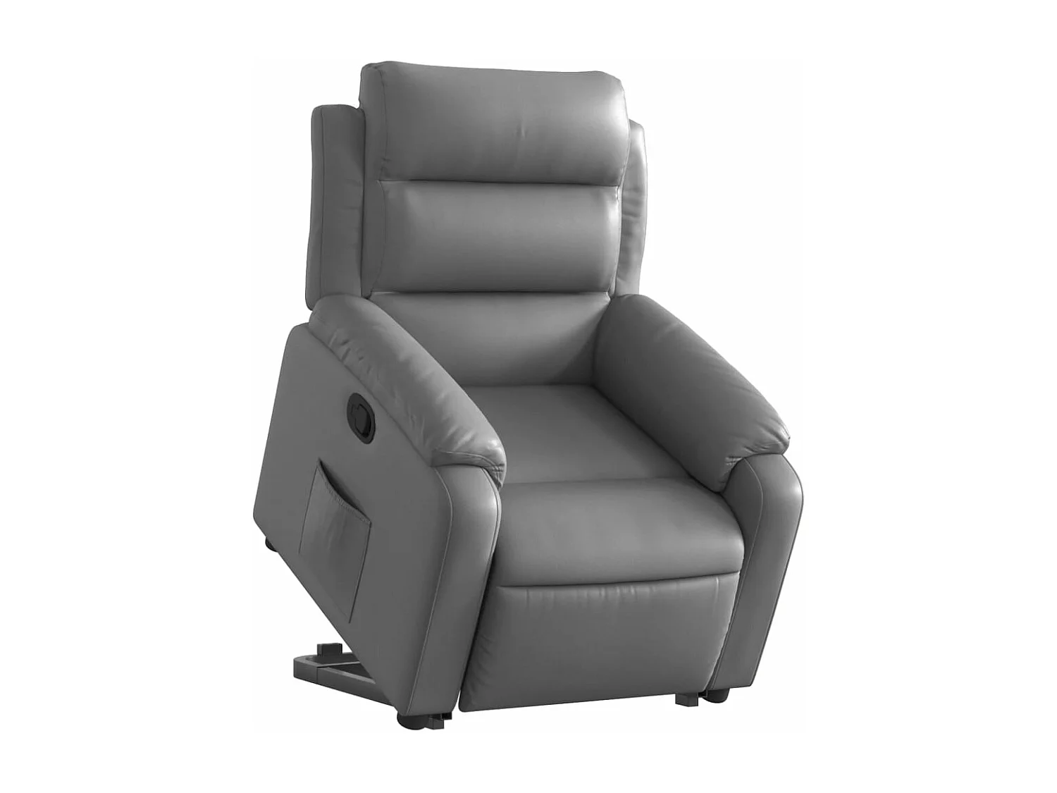 Fauteuil inclinable Gris Similicuir
