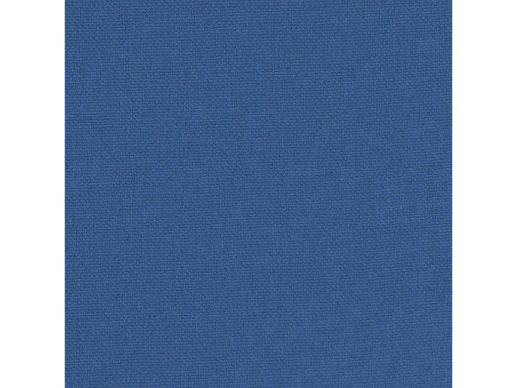 Kuipstoel met voetenbank stof blauw