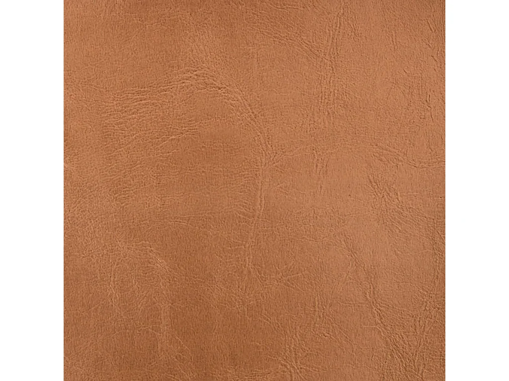 Fauteuil cabriolet marron similicuir