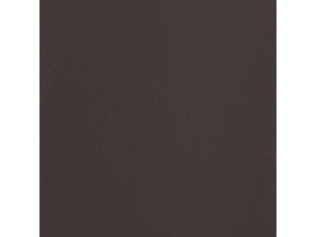 Fauteuil cabriolet marron similicuir