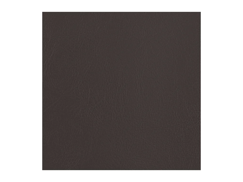 Poltrona couro artificial castanho