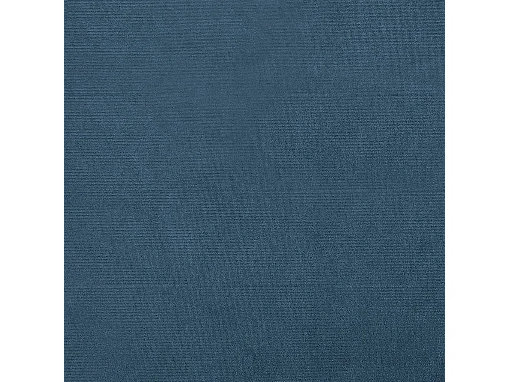 Fauteuil cabriolet bleu foncé velours