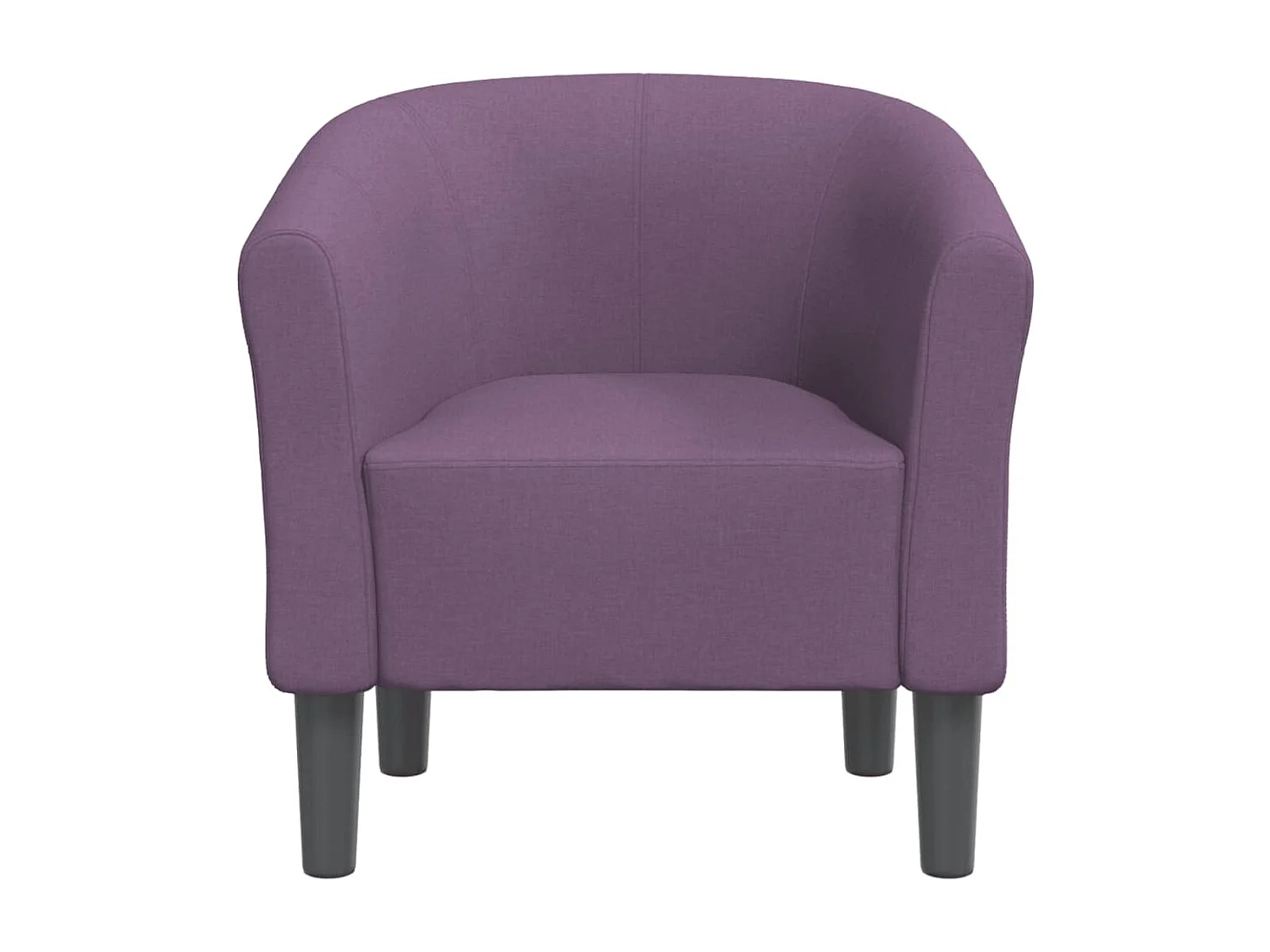 Fauteuil cabriolet violet tissu