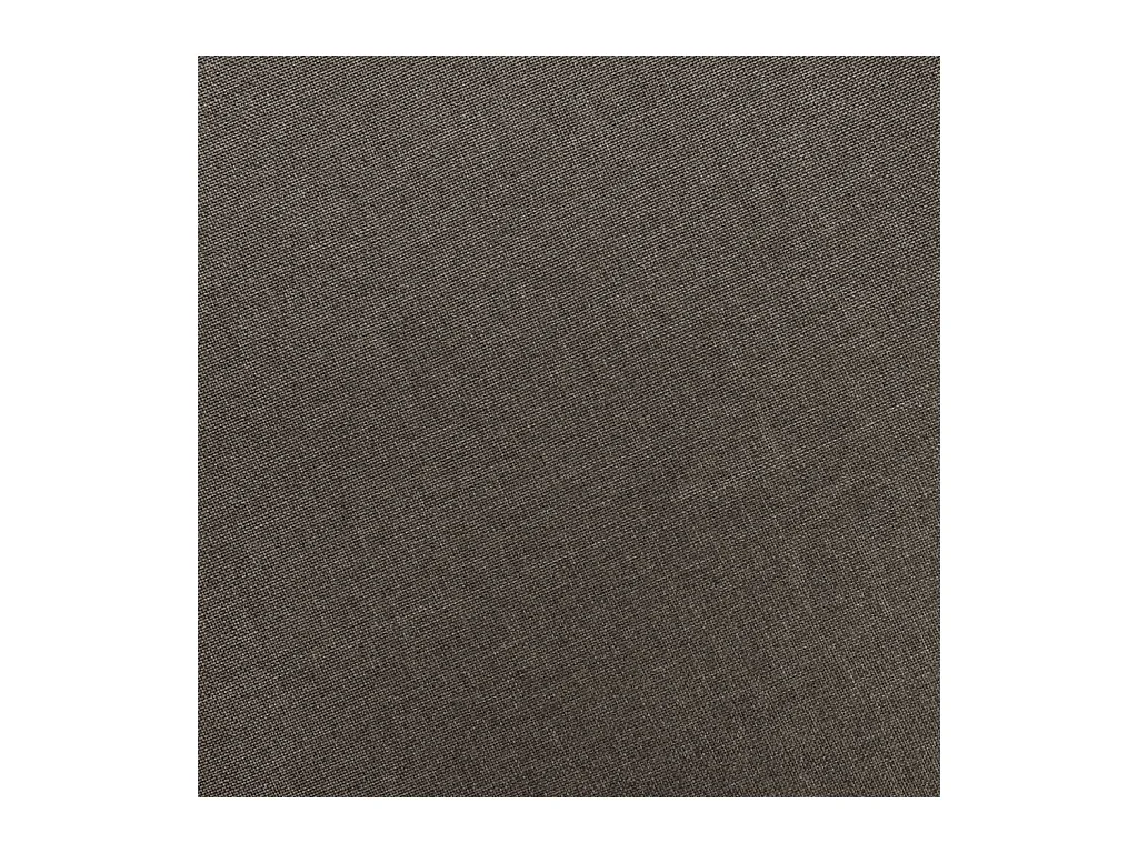 Fauteuil avec repose-pied Taupe Tissu