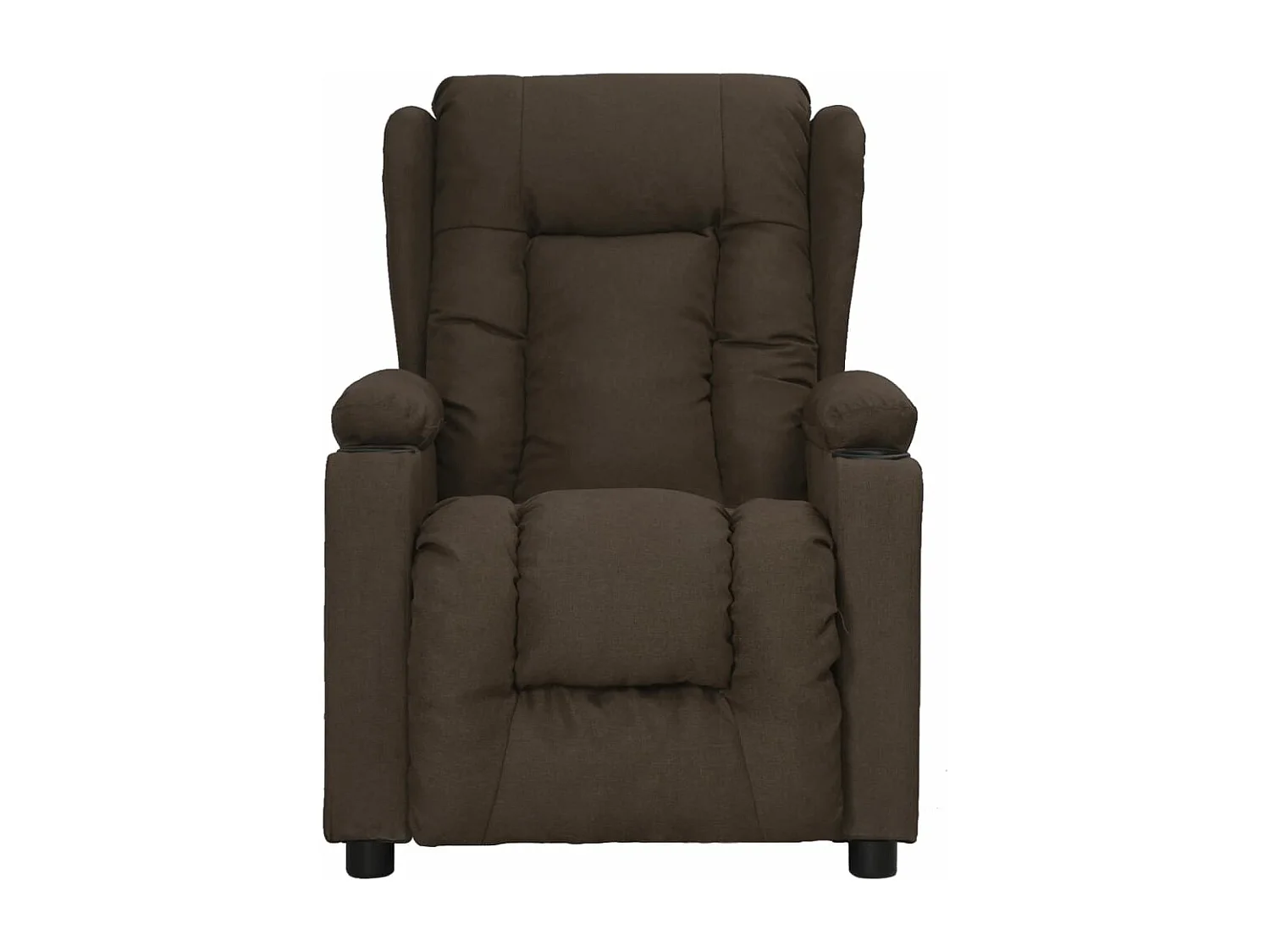 Fauteuil Marron foncé Tissu