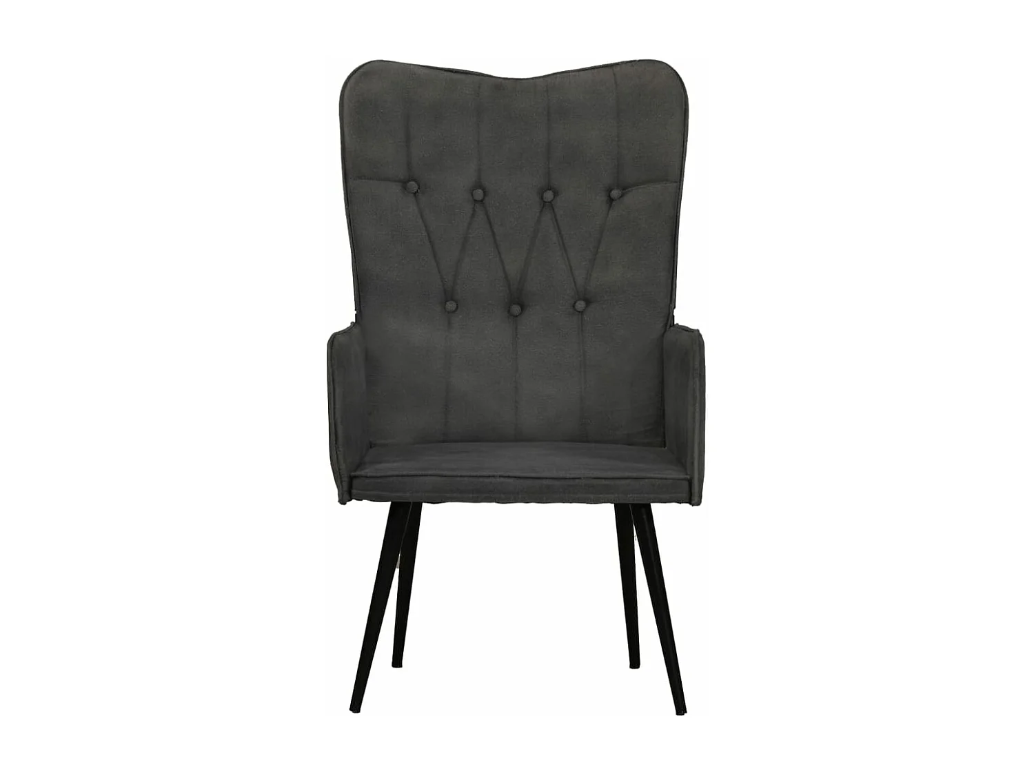 Poltrona de apoio lona preto