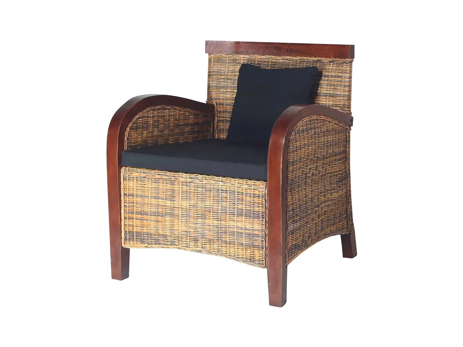 Fauteuil Rotin tissé à la main