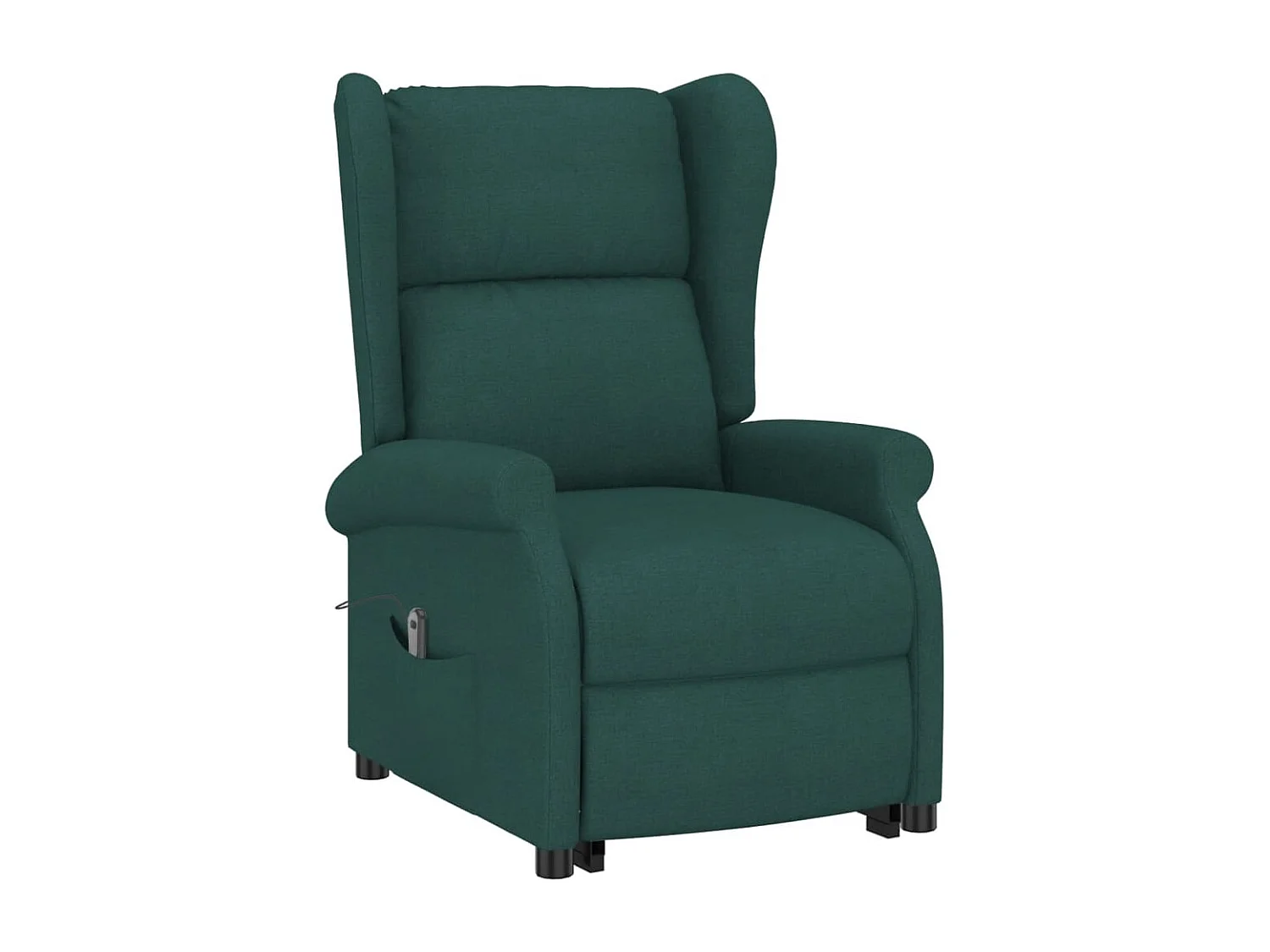 Fauteuil Vert foncé Tissu