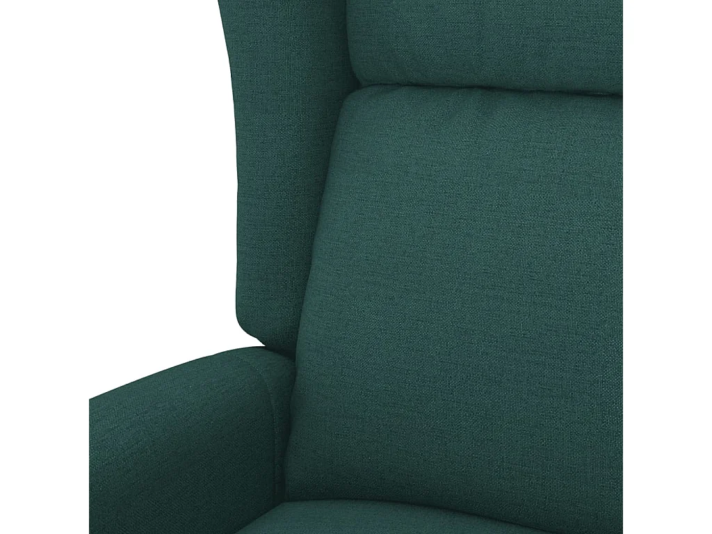 Fauteuil Vert foncé Tissu