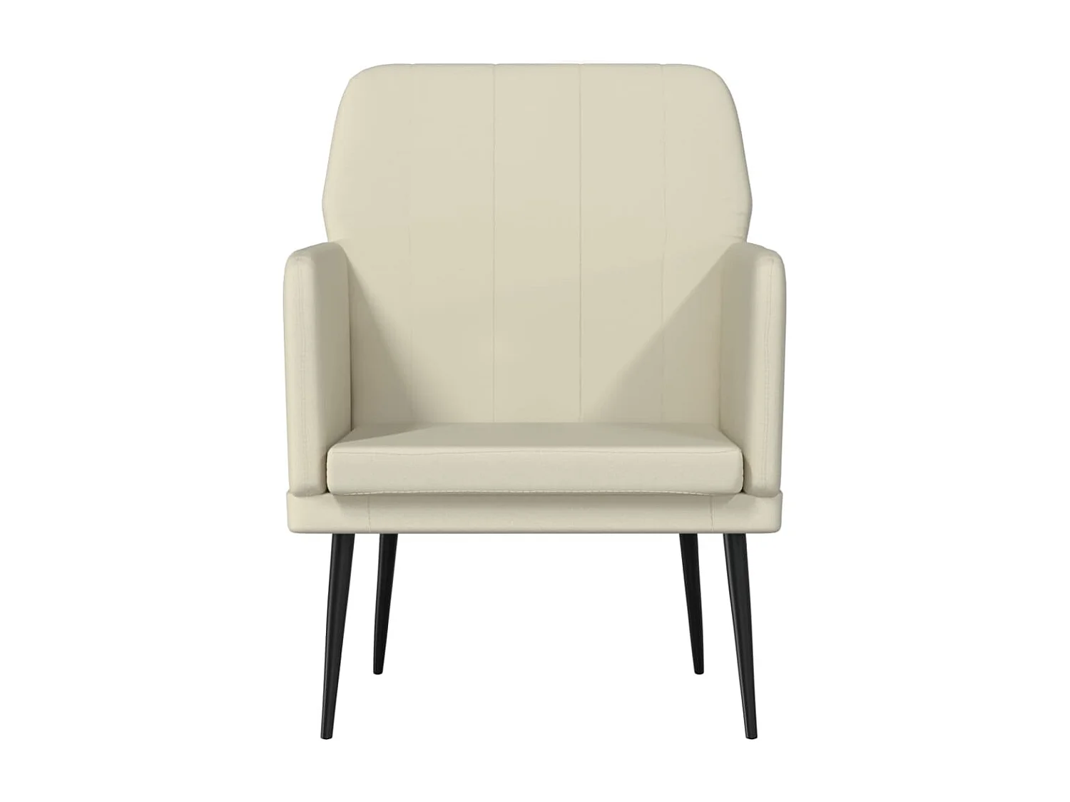 Fauteuil Crème 61x78x80 cm Similicuir