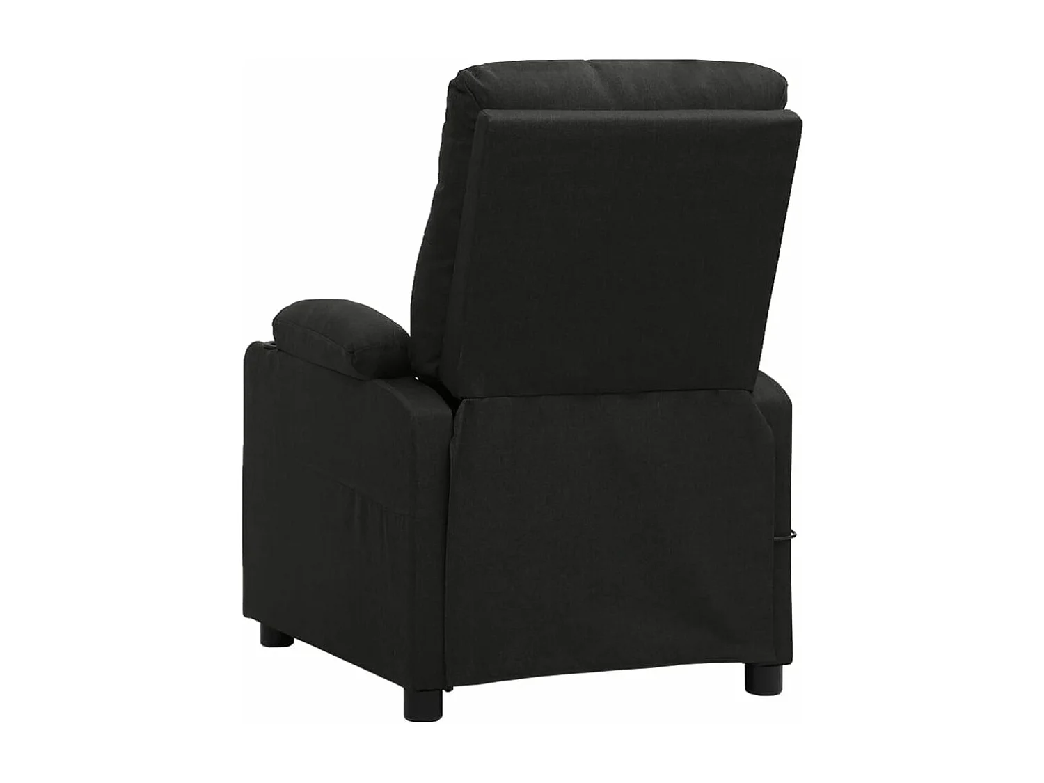 Sillón elevable tela negro