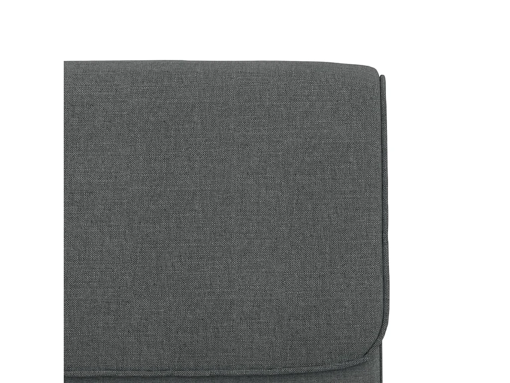 Loungestoel 55x64x80 cm stof donkergrijs