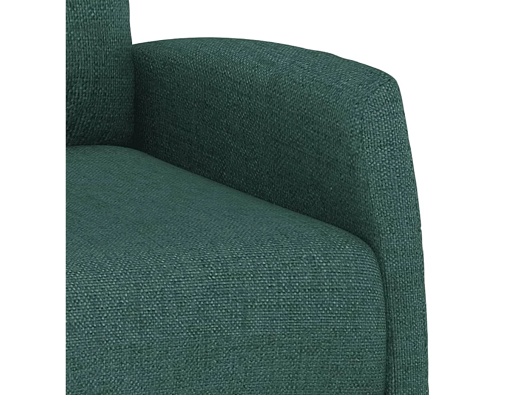 Fauteuil Vert foncé Tissu
