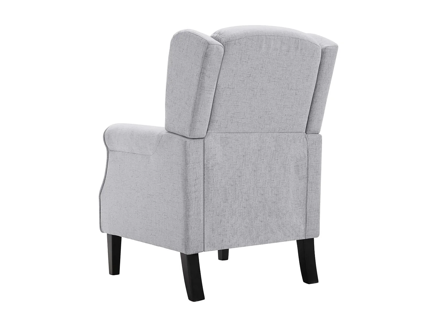 Fauteuil Gris clair Tissu
