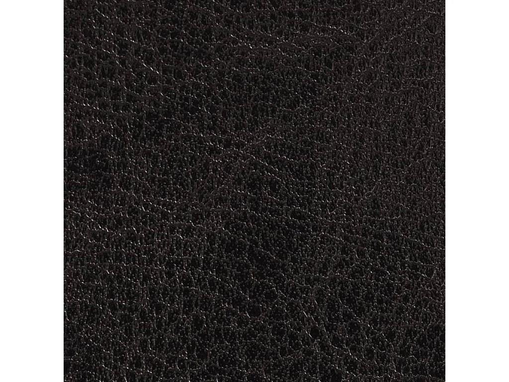 Fauteuil de fauteuil Marron foncé Similicuir