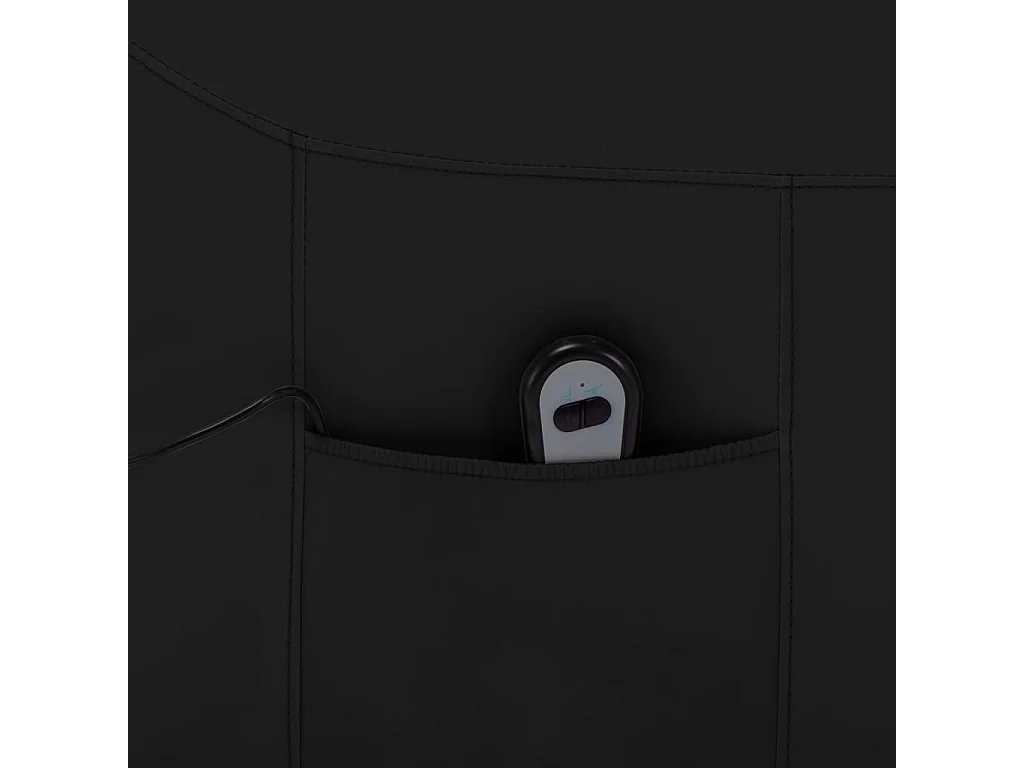 Fauteuil Noir Similicuir