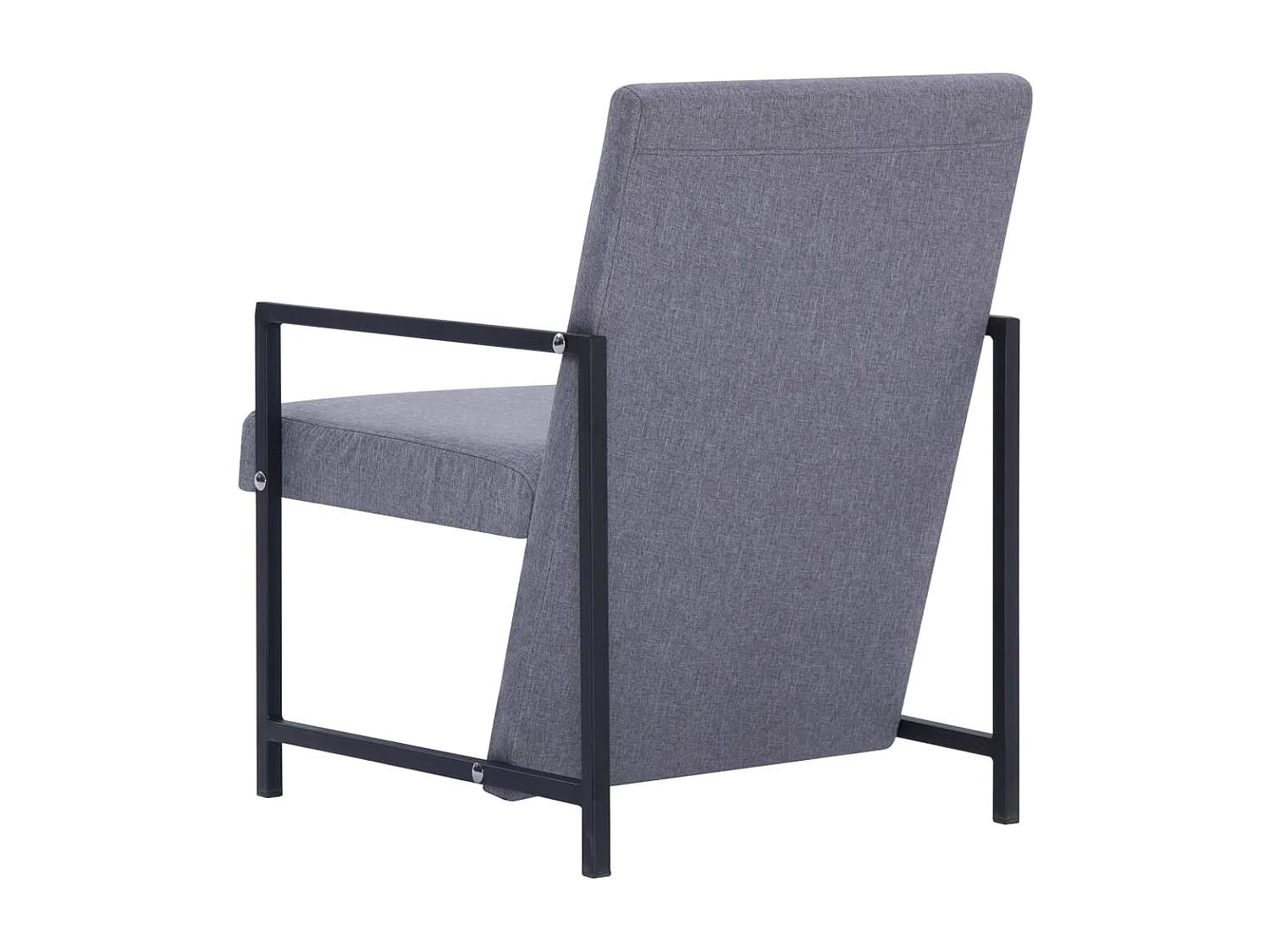Fauteuil Gris clair Tissu