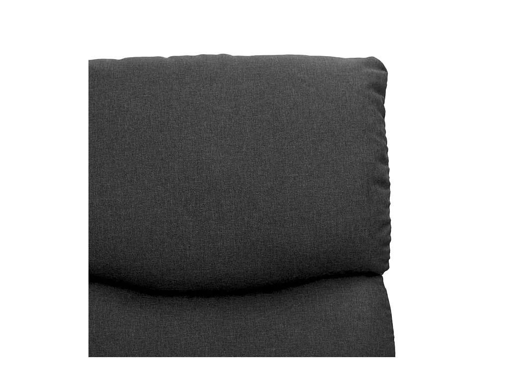Fauteuil Gris foncé Tissu