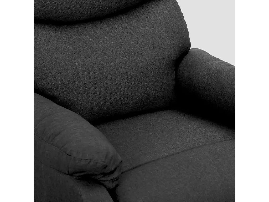 Fauteuil Gris foncé Tissu