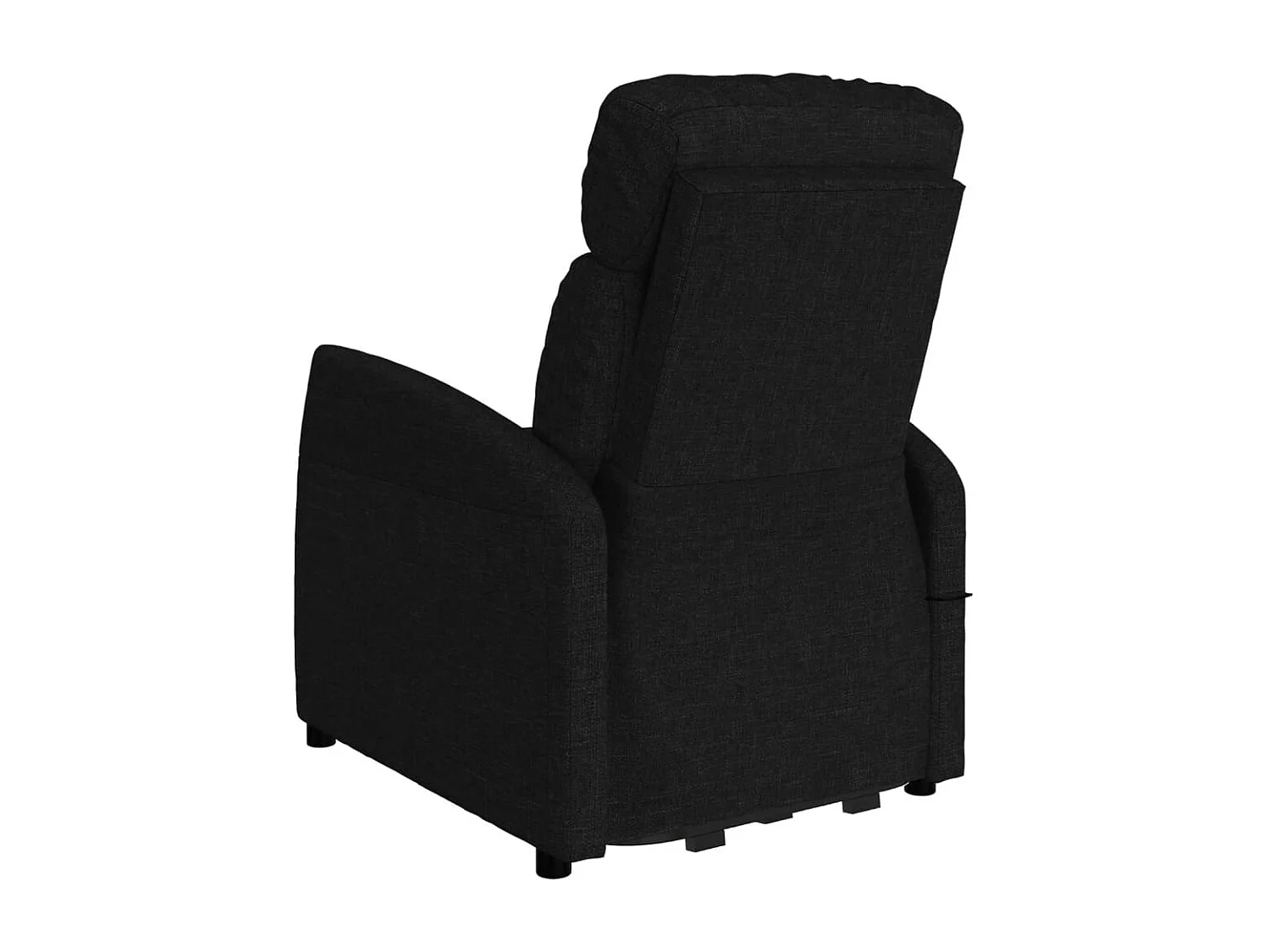 Sillón elevable tela negro