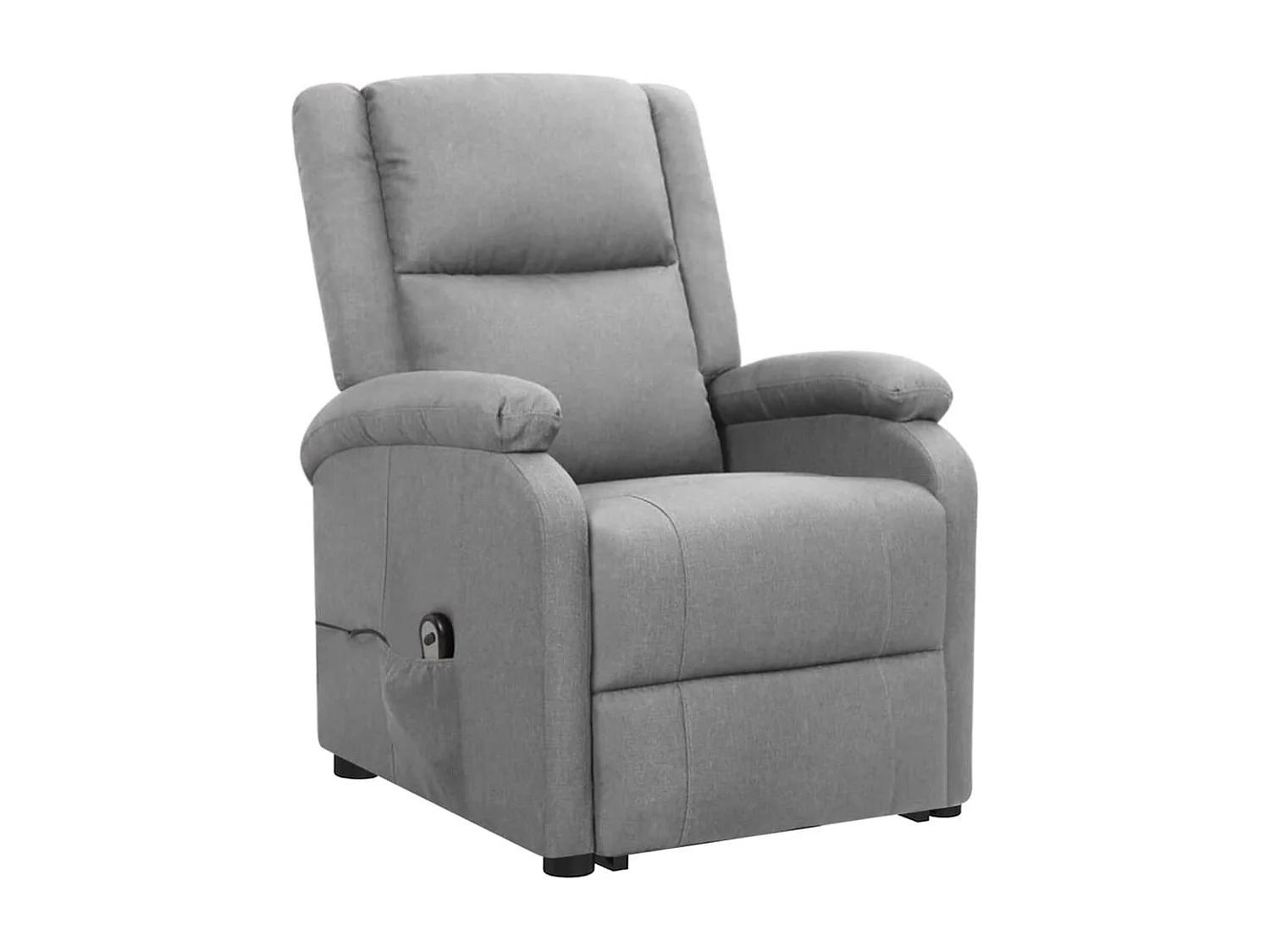Fauteuil Gris clair Tissu