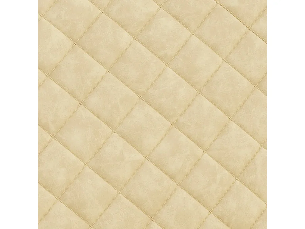 Fauteuil cantilever Crème Similicuir