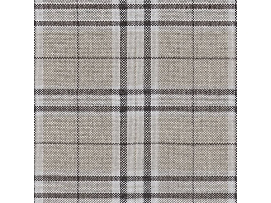 Fauteuil avec coussin Crème Tissu