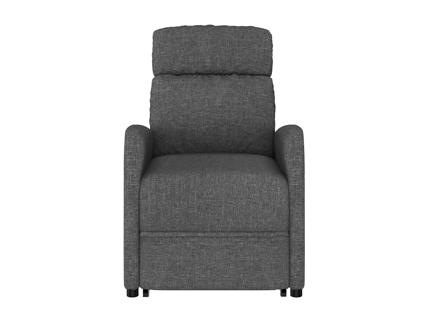 Sillón elevable tela gris oscuro