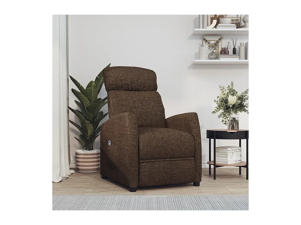 Fauteuil Marron Tissu