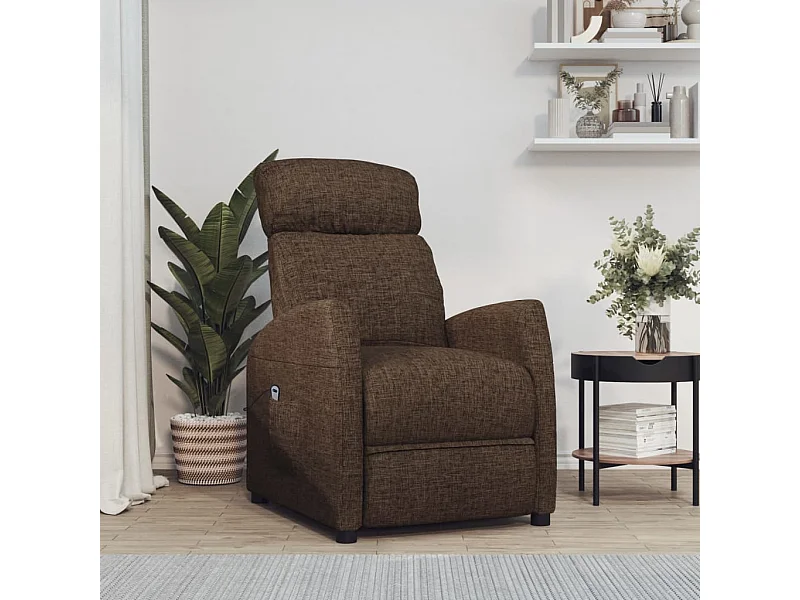 Fauteuil Marron Tissu