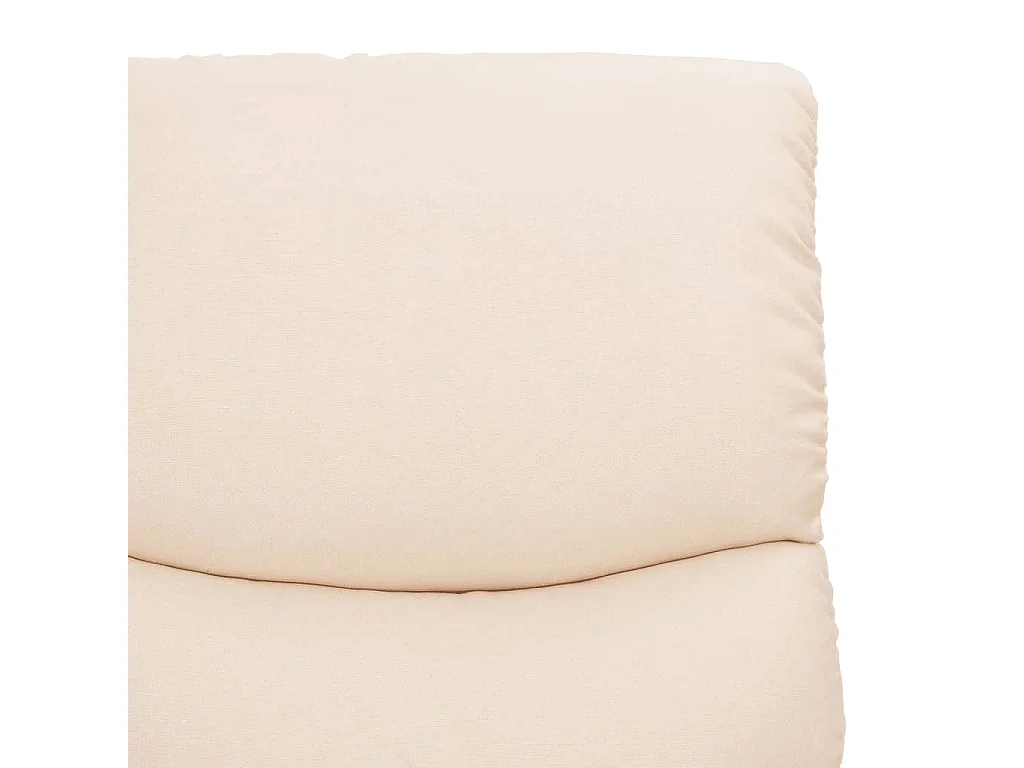 Poltrona elevatória tecido cor creme