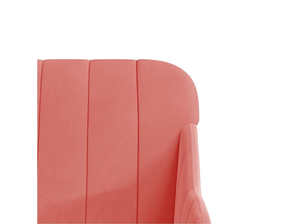 Fauteuil Rose 63x76x80 cm Velours