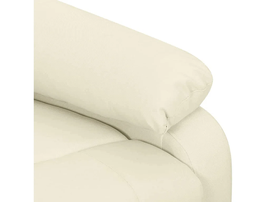 Fauteuil Crème Tissu