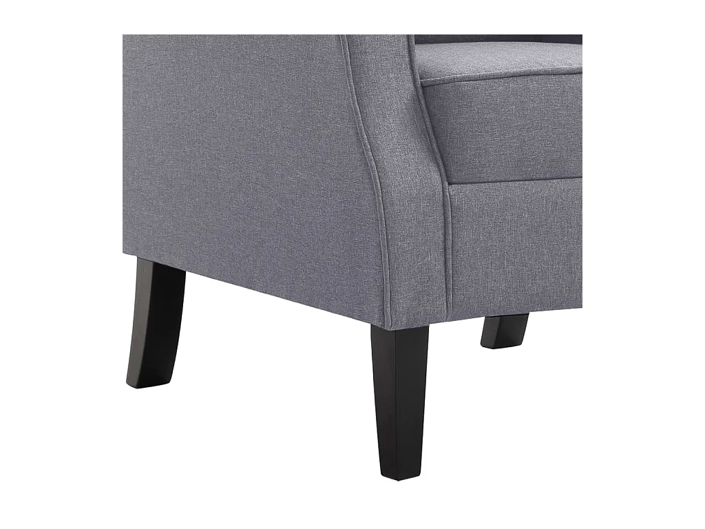 Fauteuil Gris foncé Tissu
