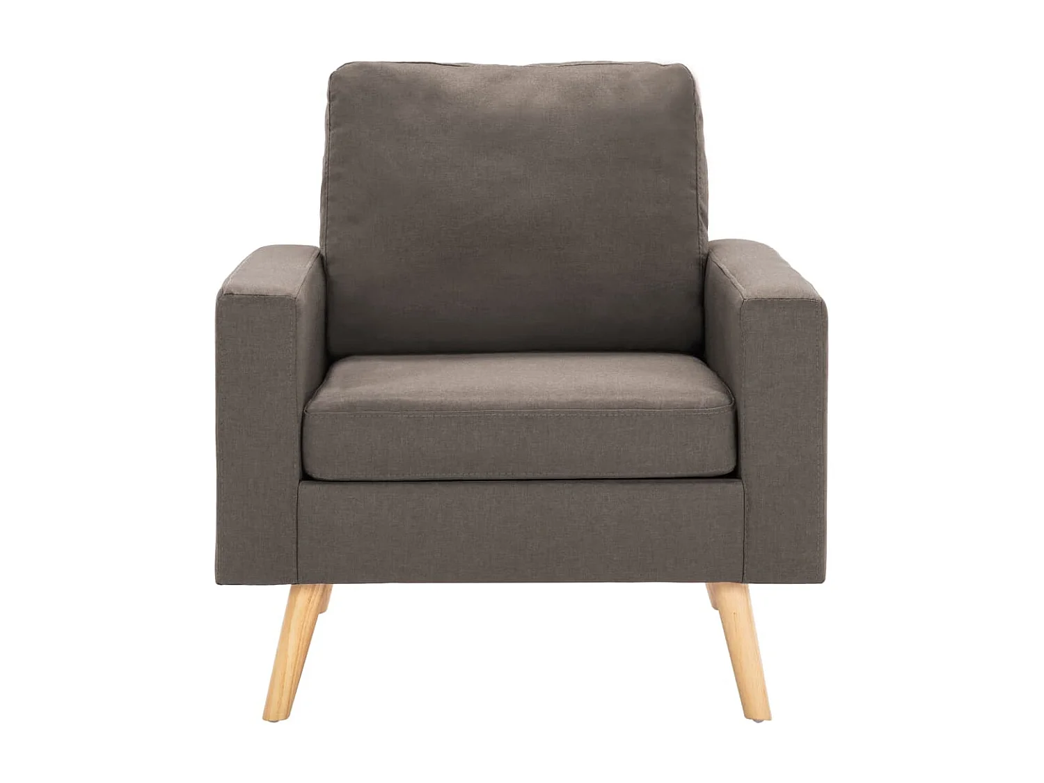 Fauteuil Taupe Tissu