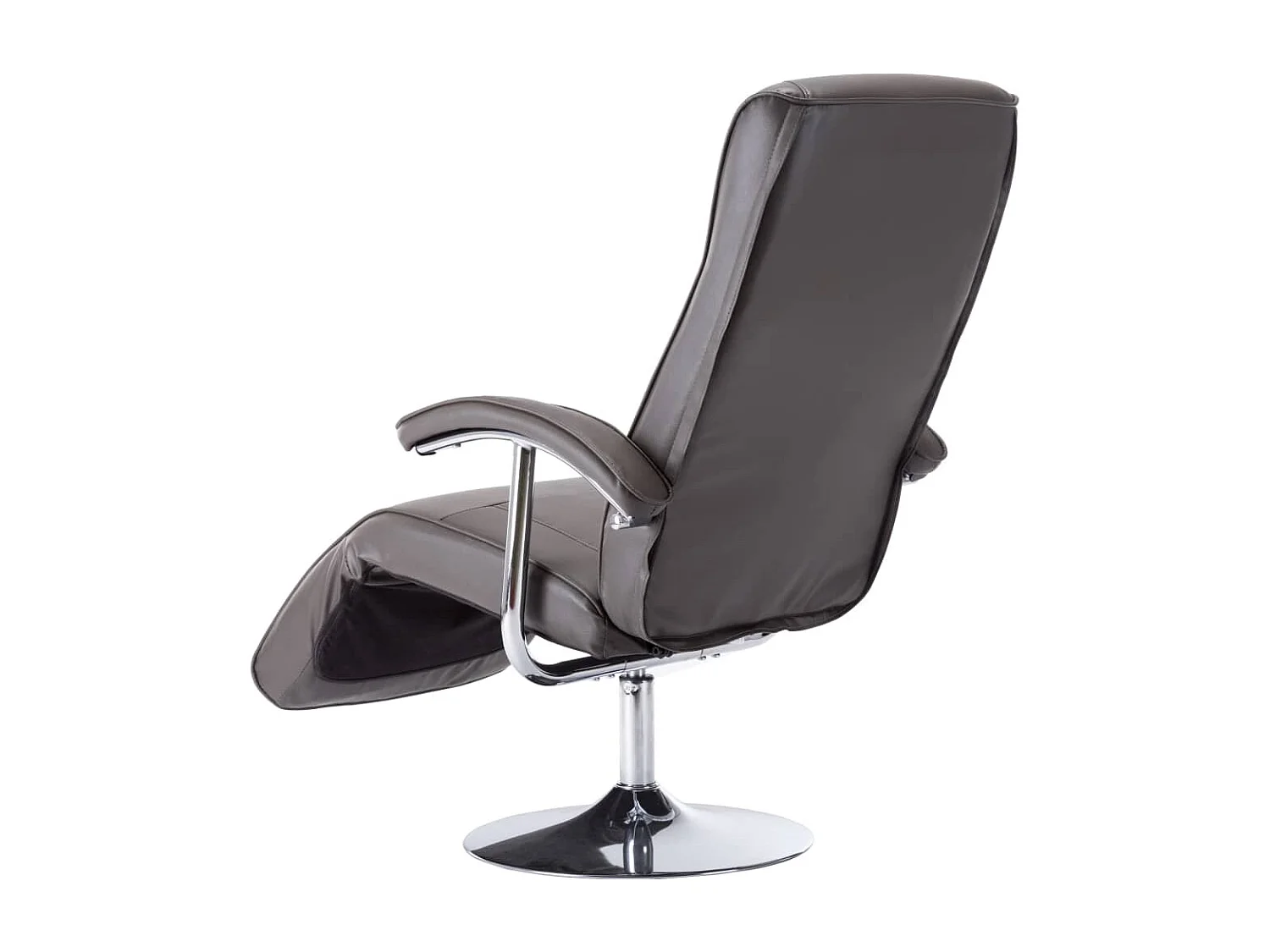 Fauteuil TV Gris Similicuir
